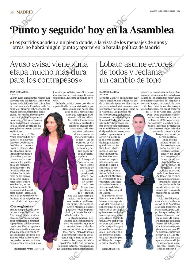 ABC MADRID 30-04-2024 página 50