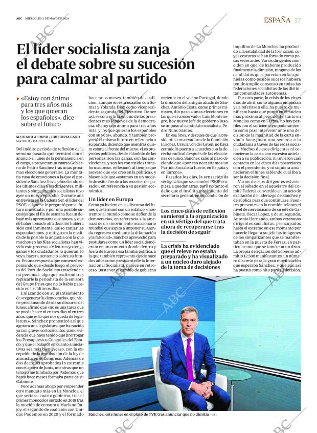 ABC MADRID 01-05-2024 página 17