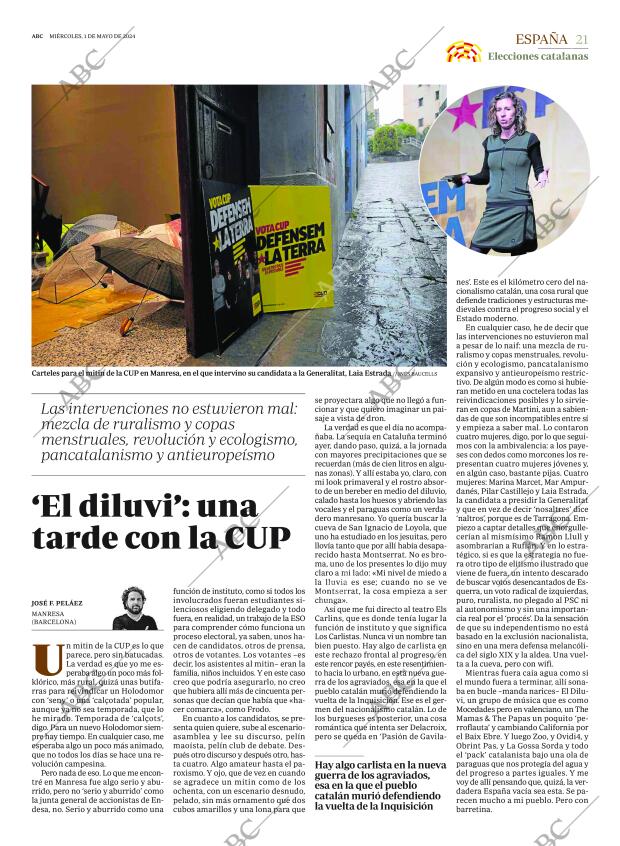 ABC MADRID 01-05-2024 página 21
