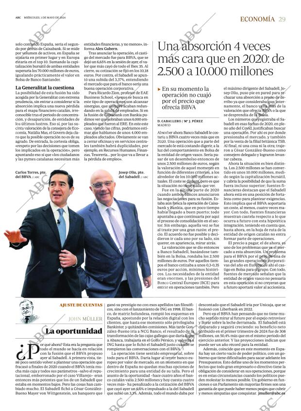 ABC MADRID 01-05-2024 página 29