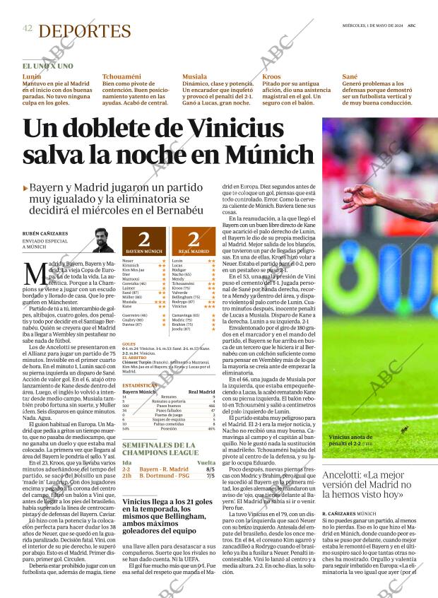 ABC MADRID 01-05-2024 página 42