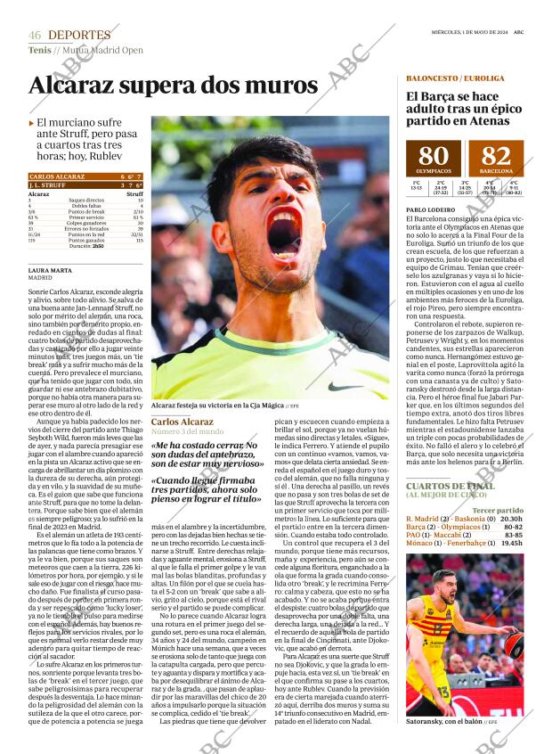 ABC MADRID 01-05-2024 página 46