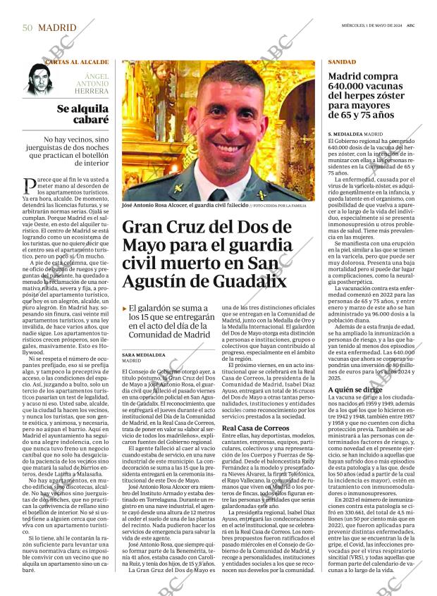 ABC MADRID 01-05-2024 página 50