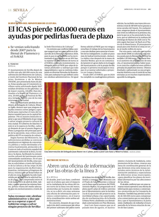 ABC SEVILLA 01-05-2024 página 14