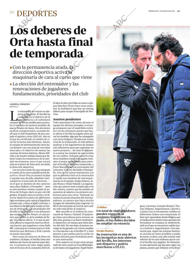 ABC SEVILLA 01-05-2024 página 60