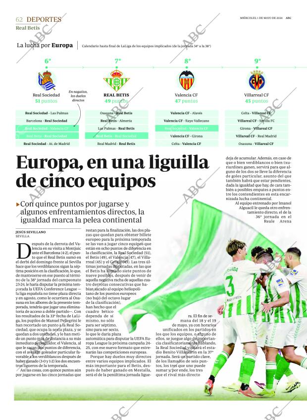 ABC SEVILLA 01-05-2024 página 62