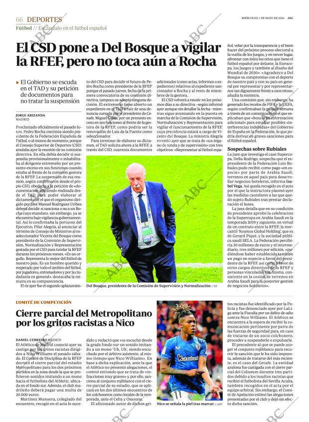 ABC SEVILLA 01-05-2024 página 66
