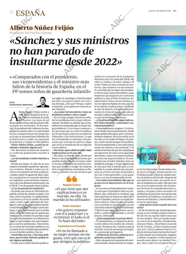 ABC MADRID 02-05-2024 página 12