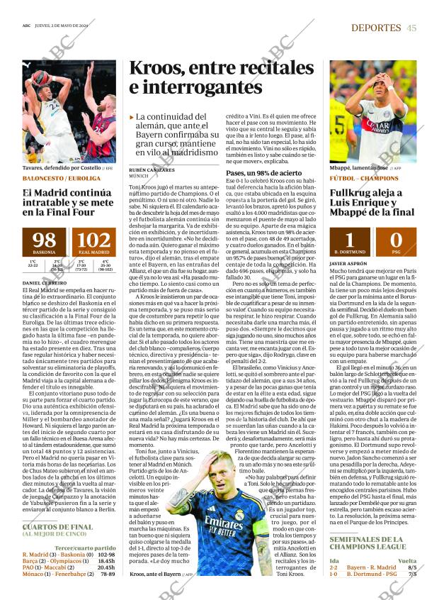 ABC MADRID 02-05-2024 página 45