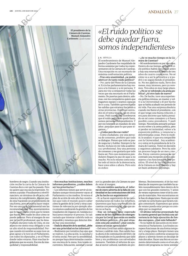 ABC SEVILLA 02-05-2024 página 27