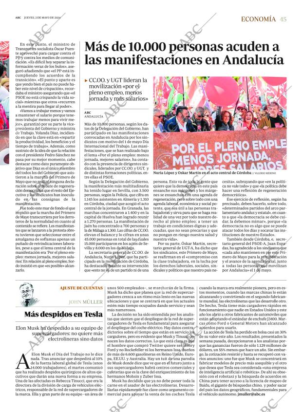 ABC SEVILLA 02-05-2024 página 45