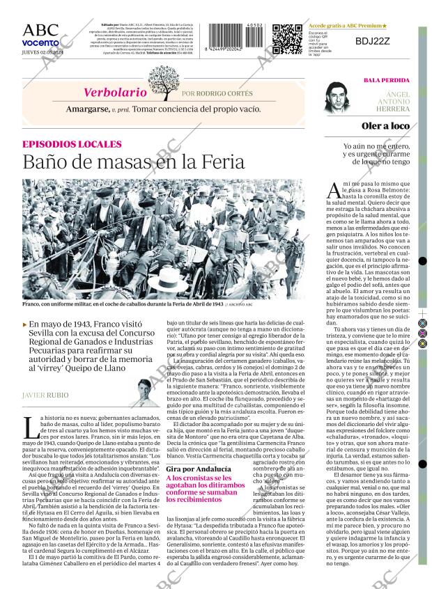 ABC SEVILLA 02-05-2024 página 72