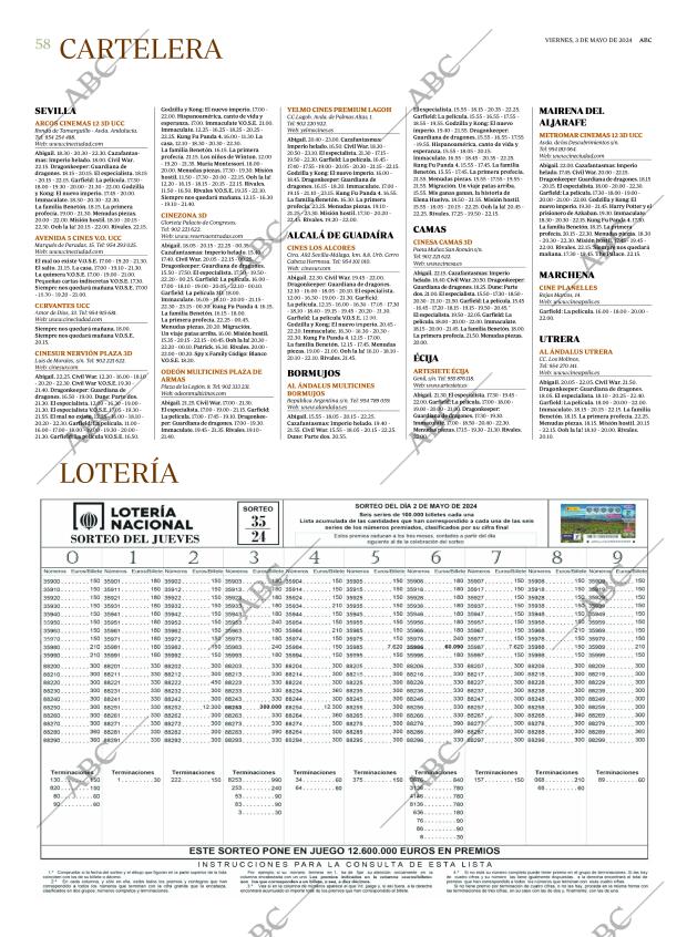 ABC SEVILLA 03-05-2024 página 58