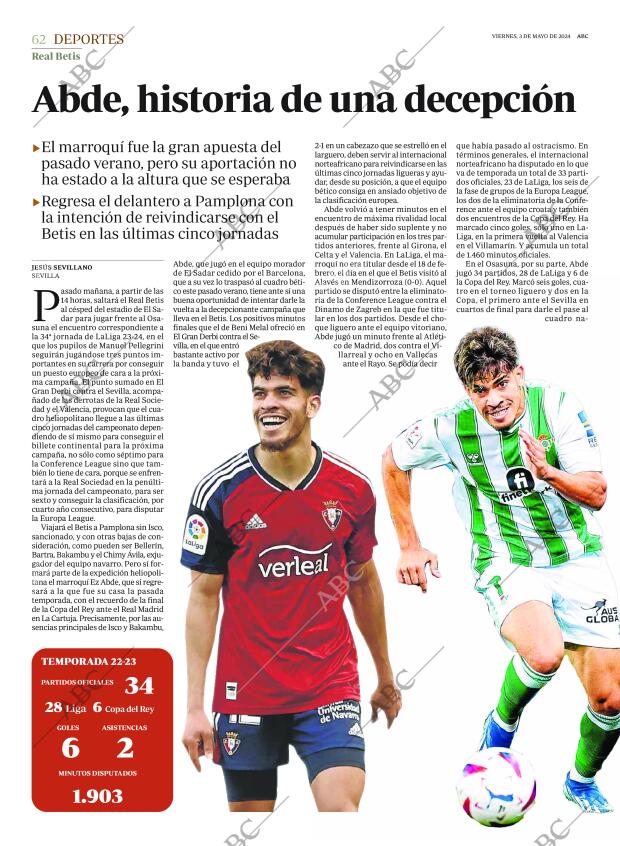 ABC SEVILLA 03-05-2024 página 62