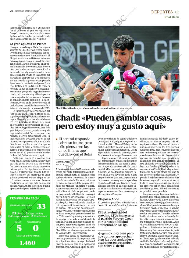 ABC SEVILLA 03-05-2024 página 63