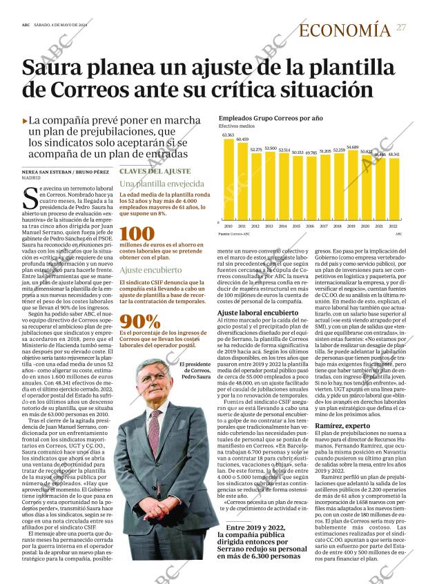 ABC MADRID 04-05-2024 página 27