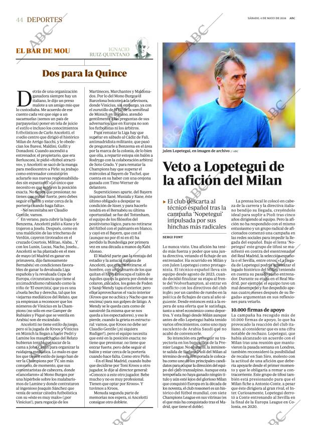 ABC MADRID 04-05-2024 página 44