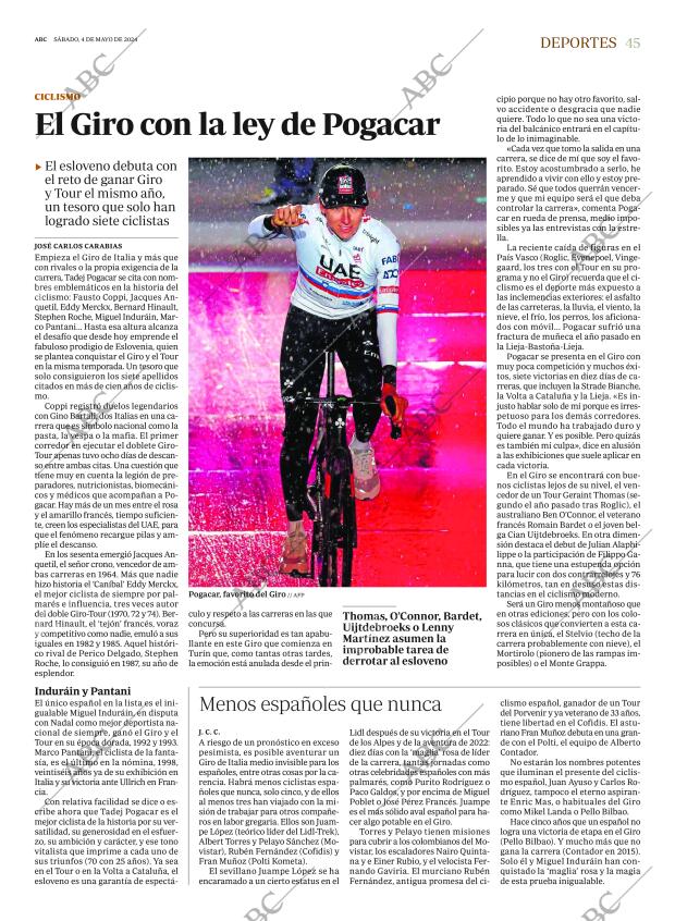 ABC MADRID 04-05-2024 página 45