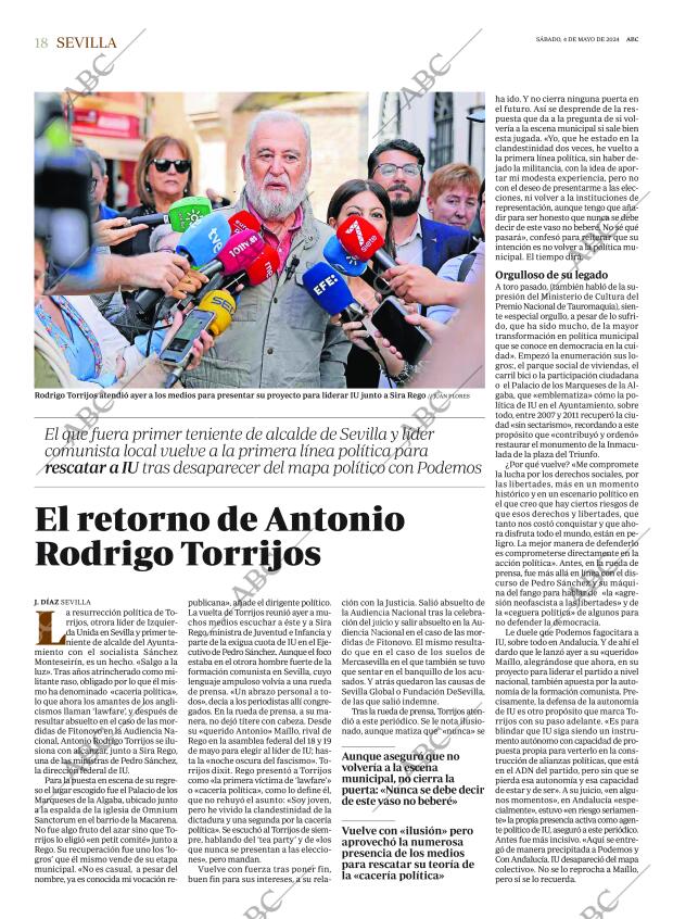 ABC SEVILLA 04-05-2024 página 18