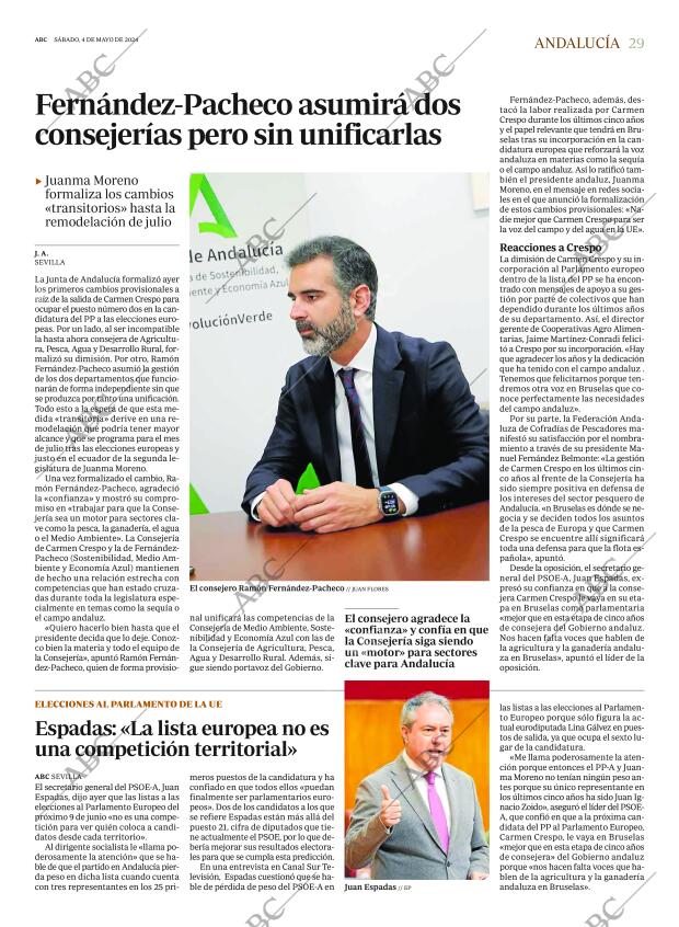 ABC SEVILLA 04-05-2024 página 29
