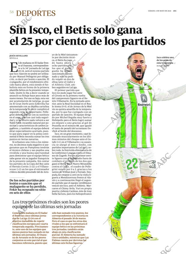 ABC SEVILLA 04-05-2024 página 58