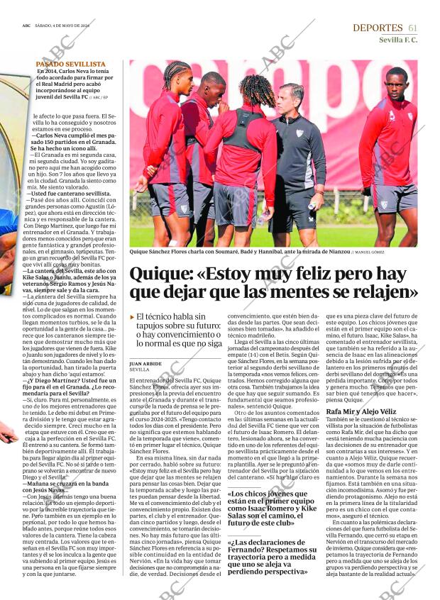 ABC SEVILLA 04-05-2024 página 61