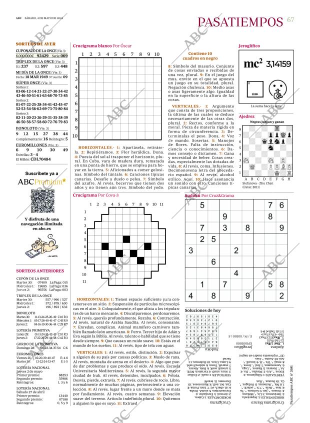 ABC SEVILLA 04-05-2024 página 67