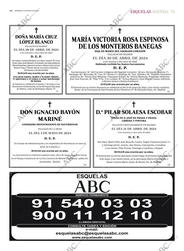 ABC MADRID 05-05-2024 página 73