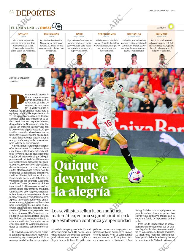 ABC SEVILLA 06-05-2024 página 62