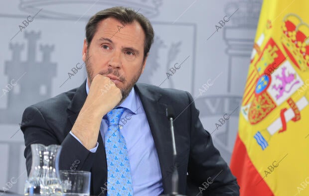 Rueda de prensa tras la reunión del consejo de ministros con la ministra...