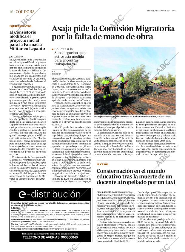 ABC CORDOBA 07-05-2024 página 16