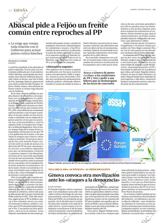 ABC MADRID 07-05-2024 página 14