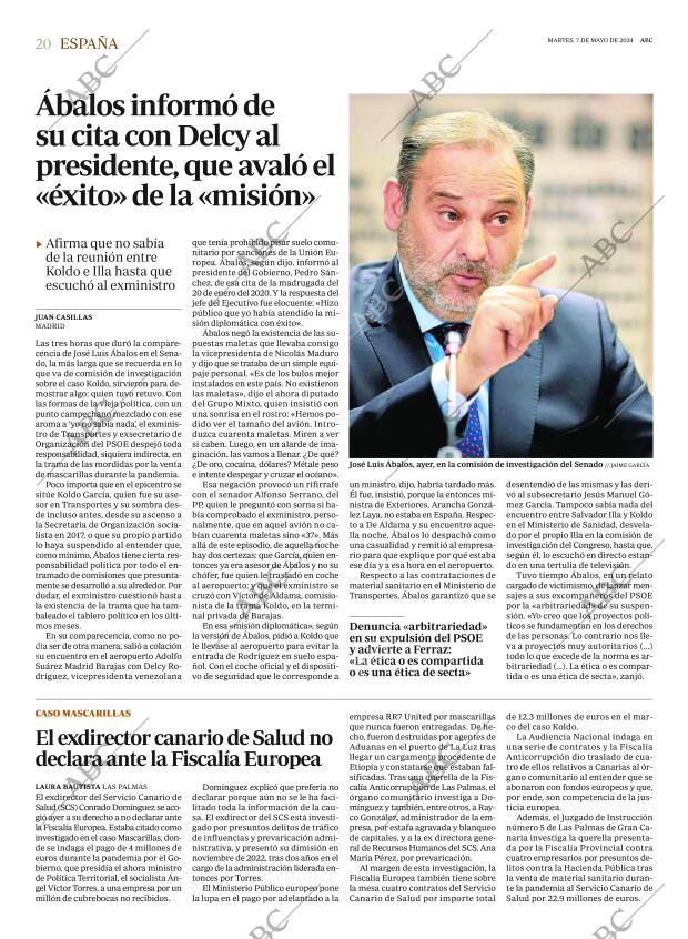 ABC MADRID 07-05-2024 página 20