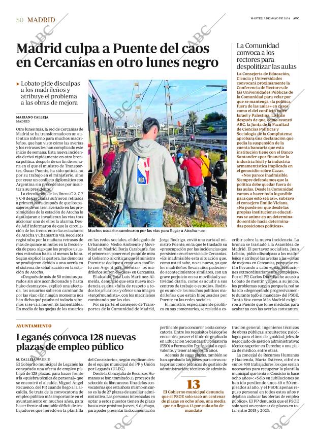ABC MADRID 07-05-2024 página 50