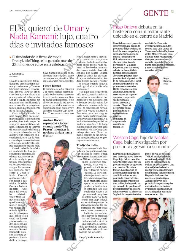 ABC MADRID 07-05-2024 página 61