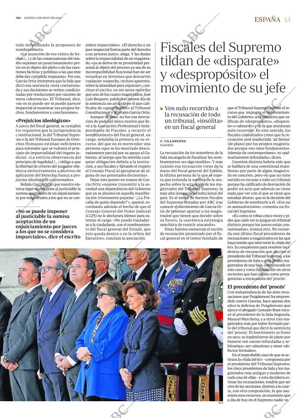 ABC MADRID 09-05-2024 página 13