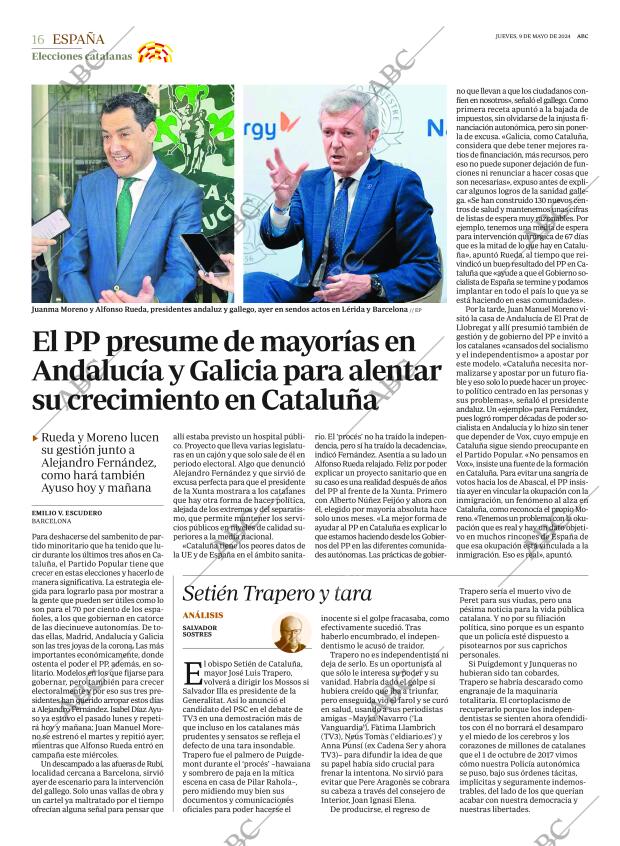 ABC MADRID 09-05-2024 página 16
