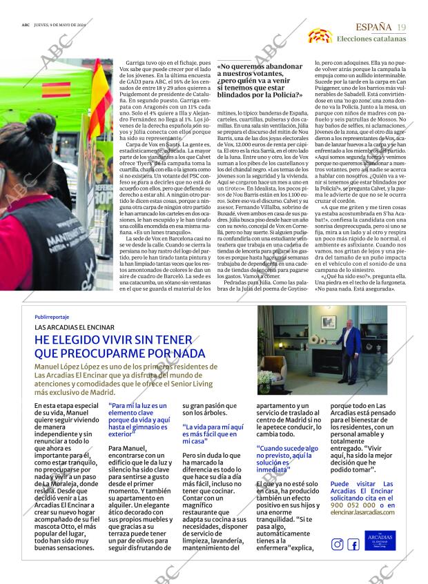 ABC MADRID 09-05-2024 página 19