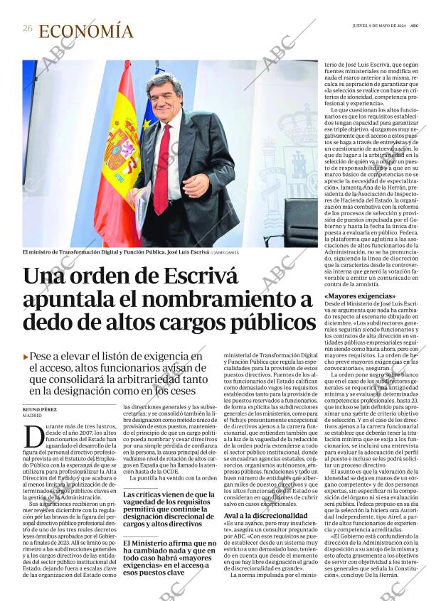 ABC MADRID 09-05-2024 página 26