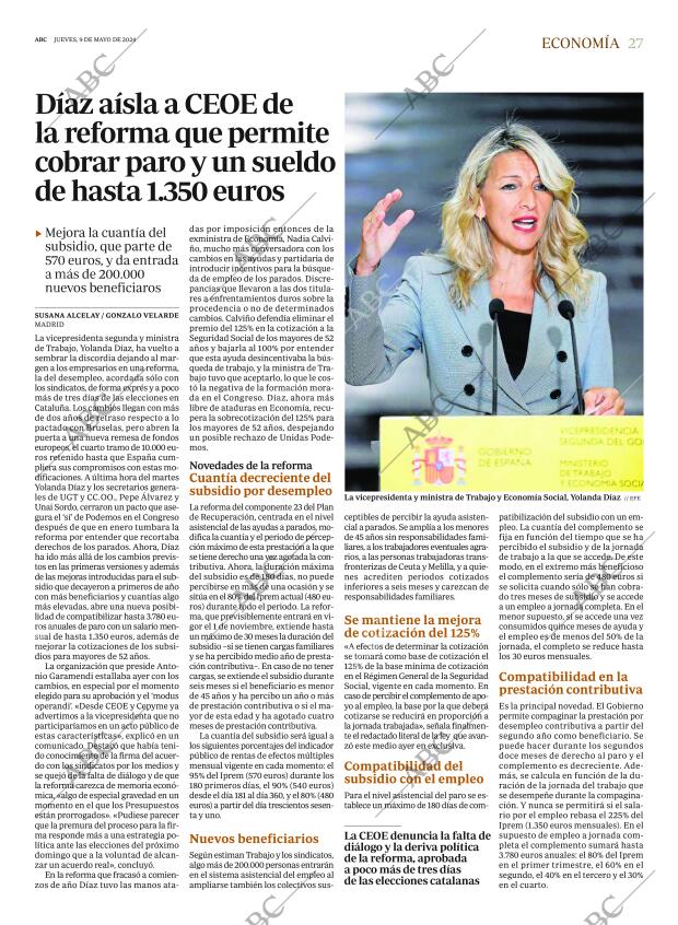 ABC MADRID 09-05-2024 página 27