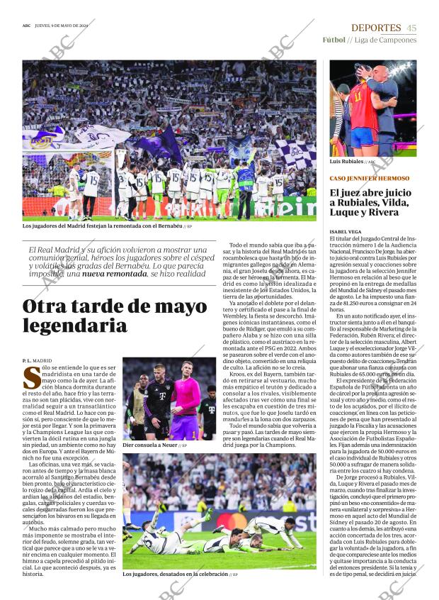 ABC MADRID 09-05-2024 página 45
