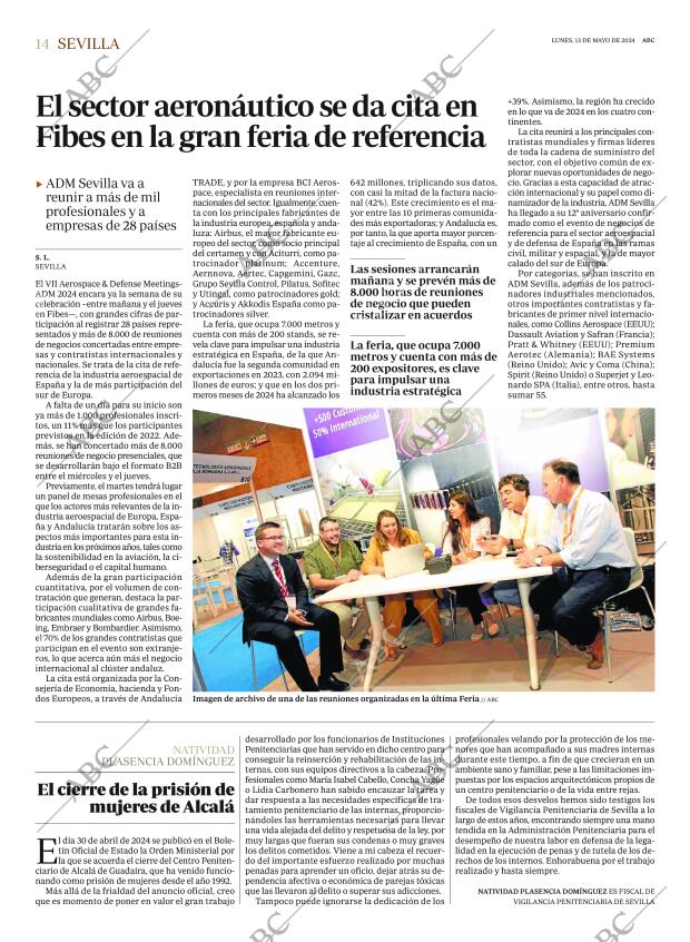 ABC SEVILLA 13-05-2024 página 14