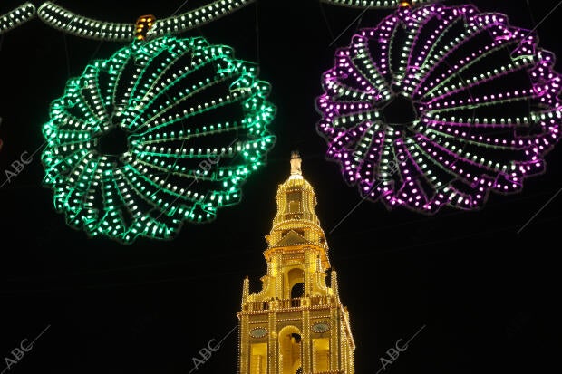 Inauguración de alumbrado y fuegos artificiales de la Feria de Nuestra Señora de...