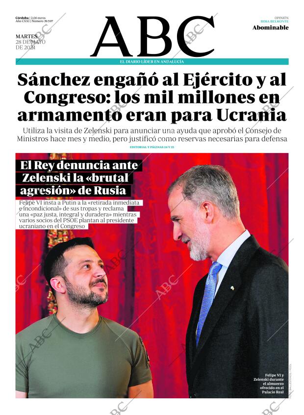 ABC CORDOBA 28-05-2024 página 1