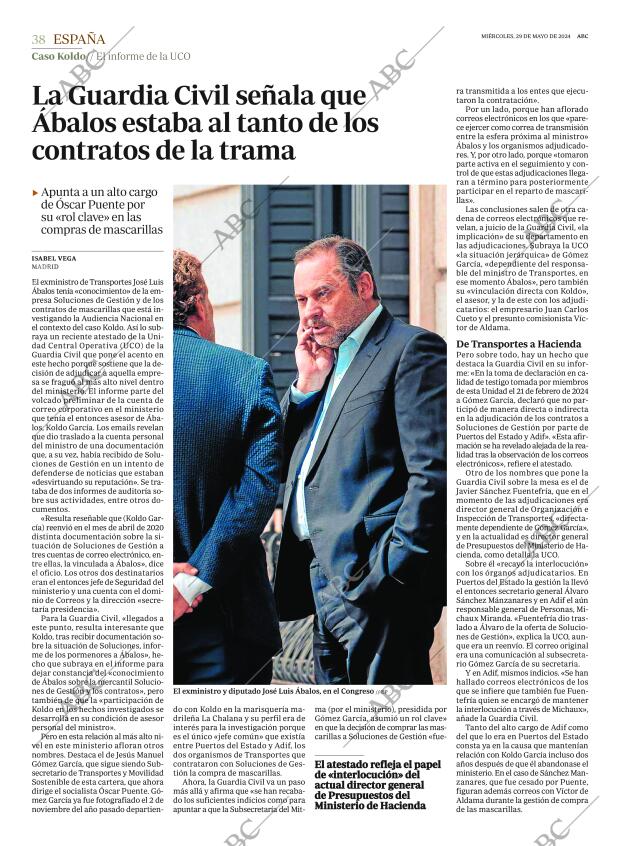 ABC SEVILLA 29-05-2024 página 38