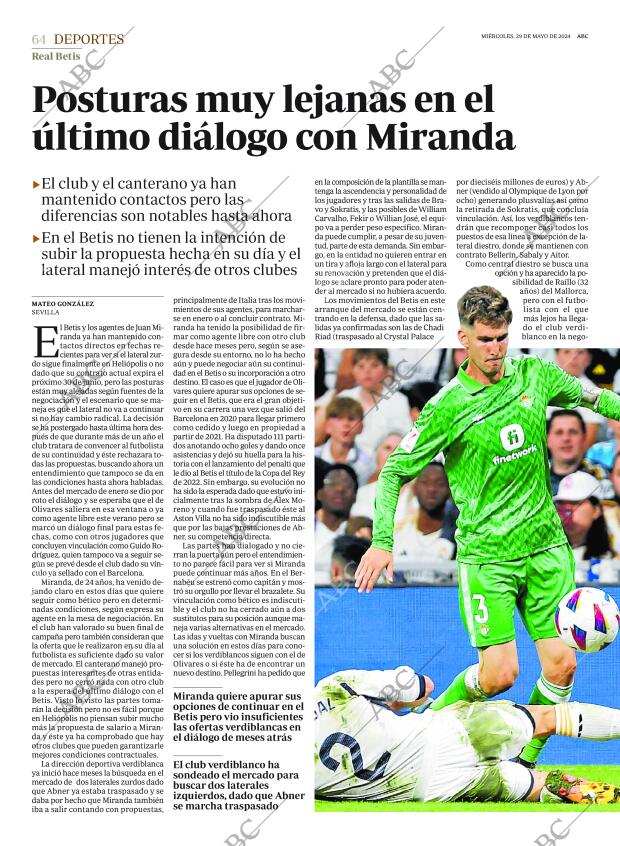 ABC SEVILLA 29-05-2024 página 64