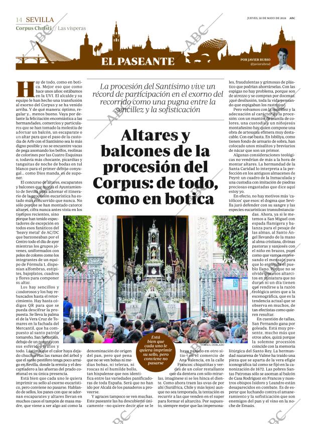 ABC SEVILLA 30-05-2024 página 14