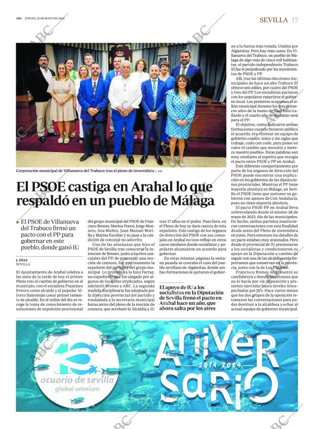 ABC SEVILLA 30-05-2024 página 17