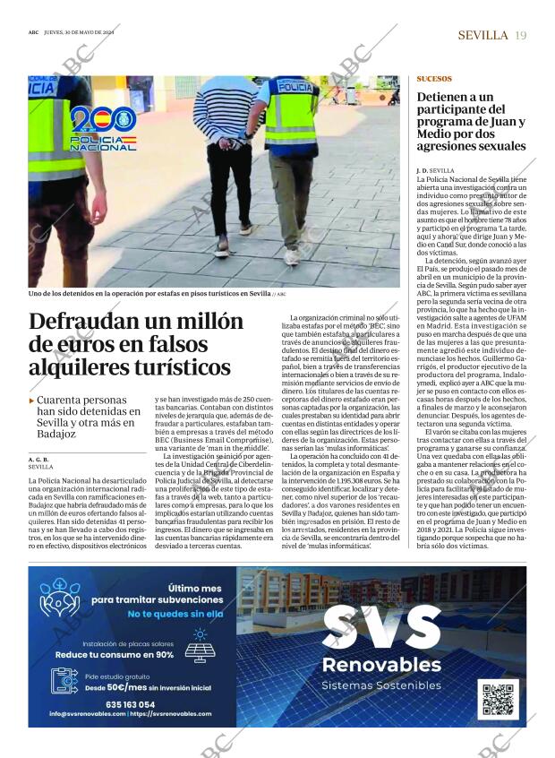 ABC SEVILLA 30-05-2024 página 19