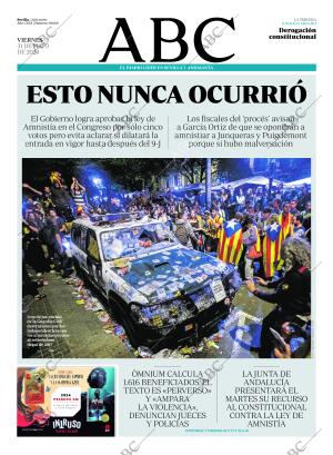 ABC SEVILLA 31-05-2024 página 1